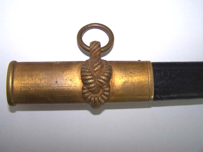A Fine U.S. Navy Model 1852 Officer's Sword signed Horstmann & Sons, Philadelphia — image 5